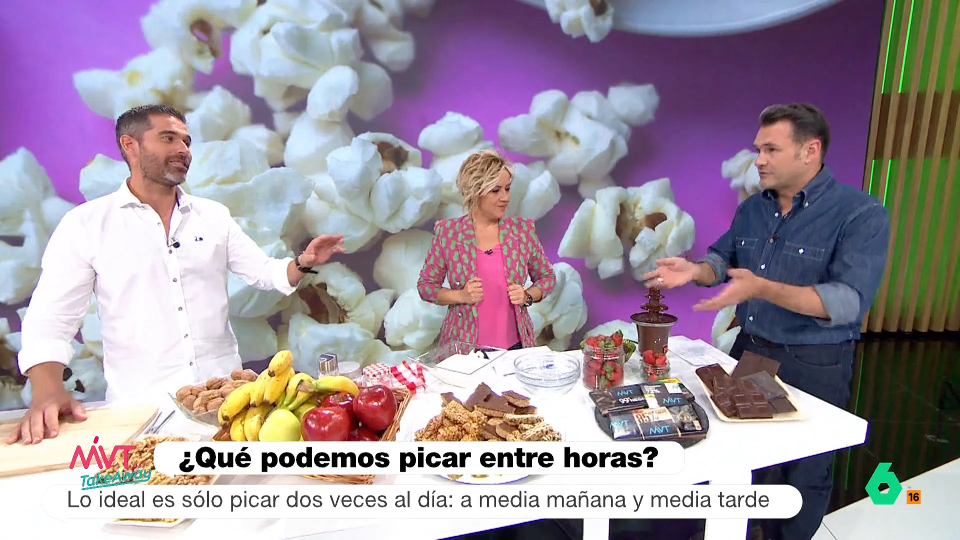 ¿Qué podemos picar entre horas? Pablo Ojeda te da la respuesta