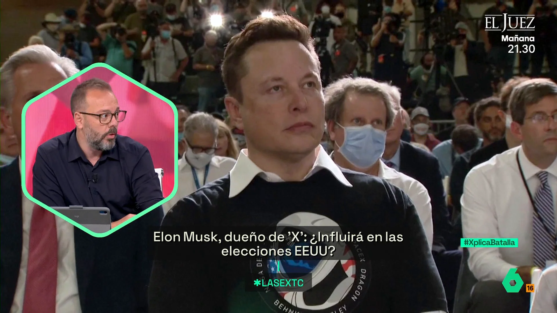 XPLICA Maestre, sobre la alianza Trump-Musk: "Elon Musk forma parte de la internacional de la extrema derecha"