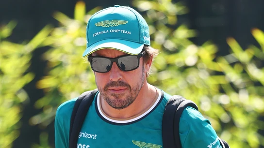 Fernando Alonso, piloto de Aston Martin Fernando Alonso, piloto de Aston Martin