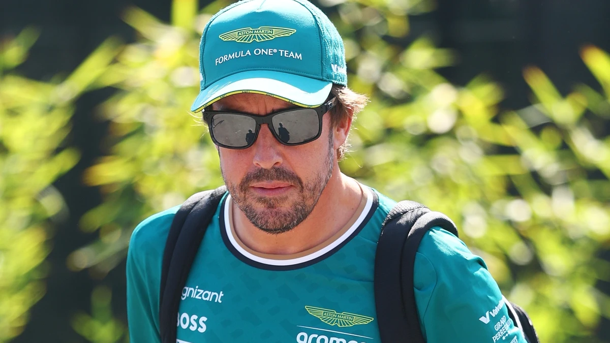 Fernando Alonso, piloto de Aston Martin