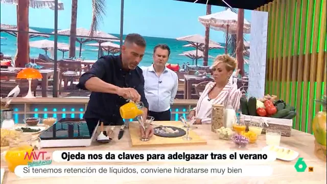 Las recetas de Pablo Ojeda para frenar la retención de líquidos después del verano