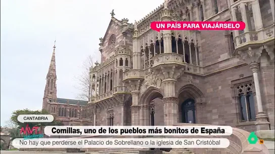 Luis Calero descubre la historia de Comillas y las rabas cántabras Luis Calero descubre la historia de Comillas y las rabas cántabras