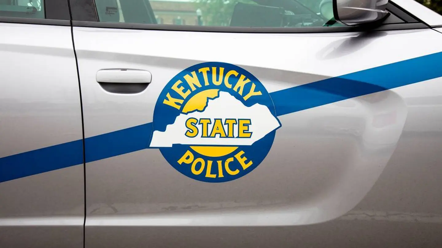 Foto de archivo de un coche de la policía estatal de Kentucky Foto de archivo de un coche de la policía estatal de Kentucky