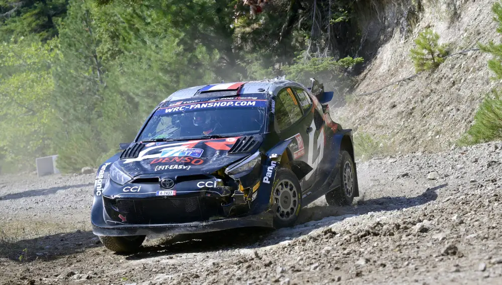El vuelco de Ogier dejó casi sin puntos a Toyota El vuelco de Ogier dejó casi sin puntos a Toyota