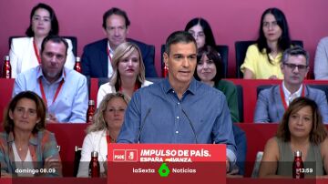 Pedro Sánchez en el Comité del PSOE