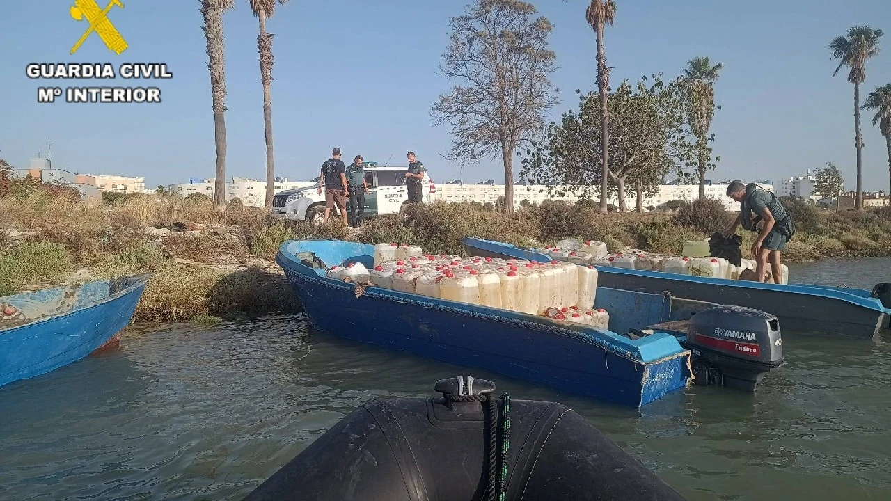 Intervenidas 35 narcolanchas en agosto en el Golfo de Cádiz y el río Guadalquivir