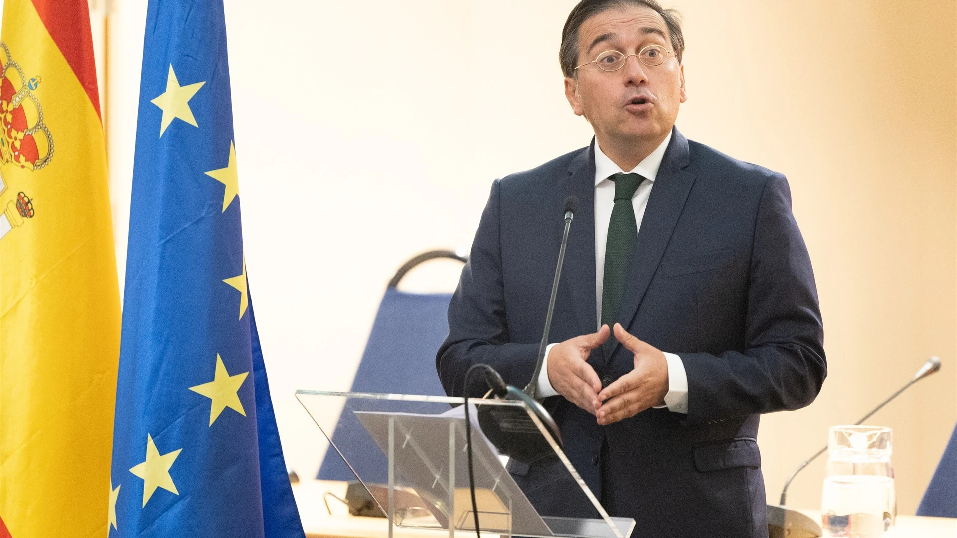 El ministro de Exteriores, José Manuel Albares