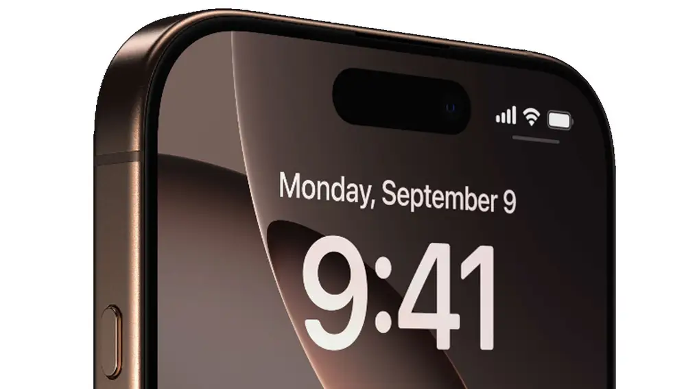 Los biseles ultra delgados del iPhone 16 Pro Los biseles ultra delgados del iPhone 16 Pro