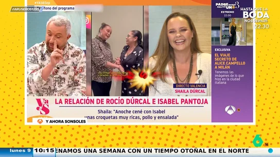 José Manuel Parada, a Shaila Dúrcal y sus esperanzas de que Isabel Pantoja la invite a El Rocío: "Pero pagando tú" José Manuel Parada, a Shaila Dúrcal y sus esperanzas de que Isabel Pantoja la invite a El Rocío: "Pero pagando tú"