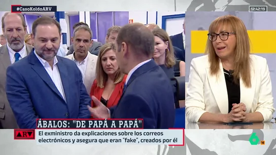 Angélica Rubio, sobre Ábalos: "Ha considerado una 'declaración de guerra' la auditoria interna realizada por Oscar Puente" Angélica Rubio, sobre Ábalos: "Ha considerado una 'declaración de guerra' la auditoria interna realizada por Oscar Puente"