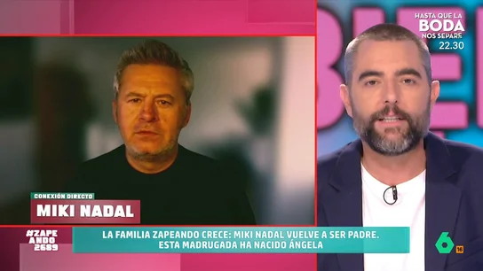 Miki Nadal da la bienvenida a su tercera hija: "No quiero dar envidia, pero me ha salido dormilona y comilona" Miki Nadal da la bienvenida a su tercera hija: "No quiero dar envidia, pero me ha salido dormilona y comilona"