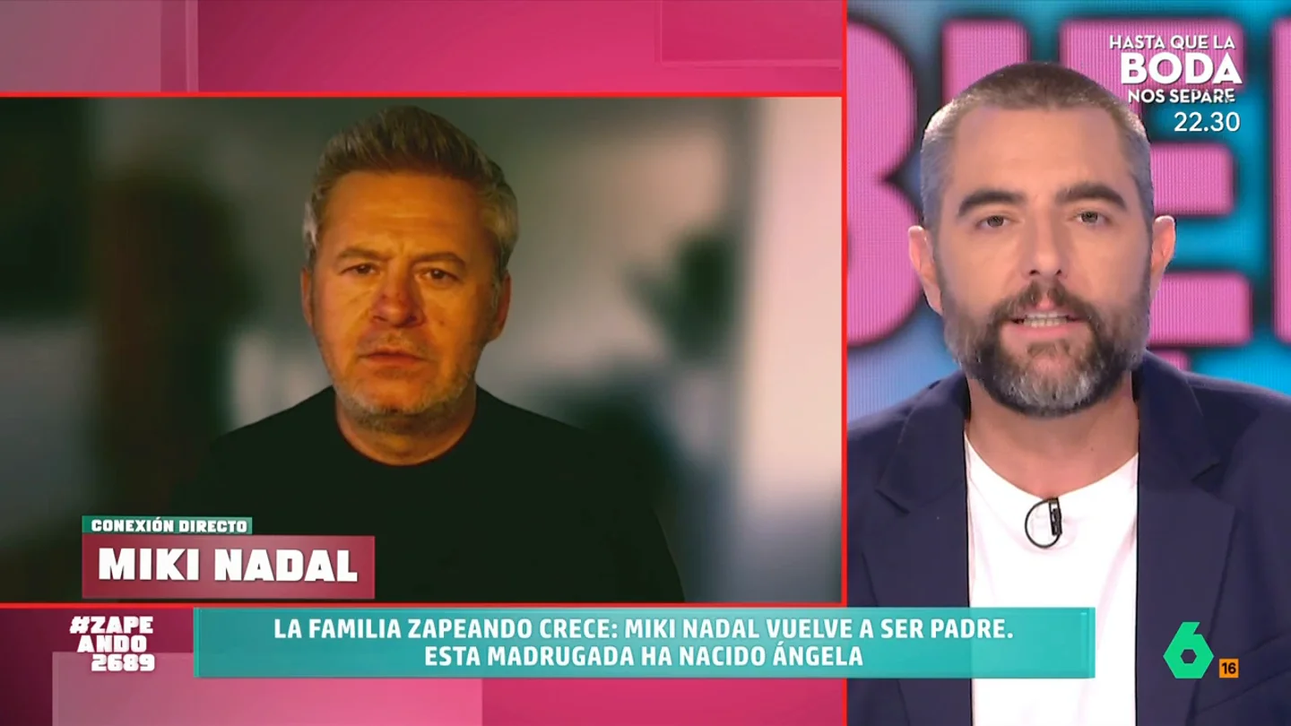 Miki Nadal da la bienvenida a su tercera hija: "No quiero dar envidia, pero me ha salido dormilona y comilona" Miki Nadal da la bienvenida a su tercera hija: "No quiero dar envidia, pero me ha salido dormilona y comilona"