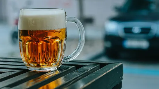 Imagen de una jarra de cerveza. Imagen de una jarra de cerveza.