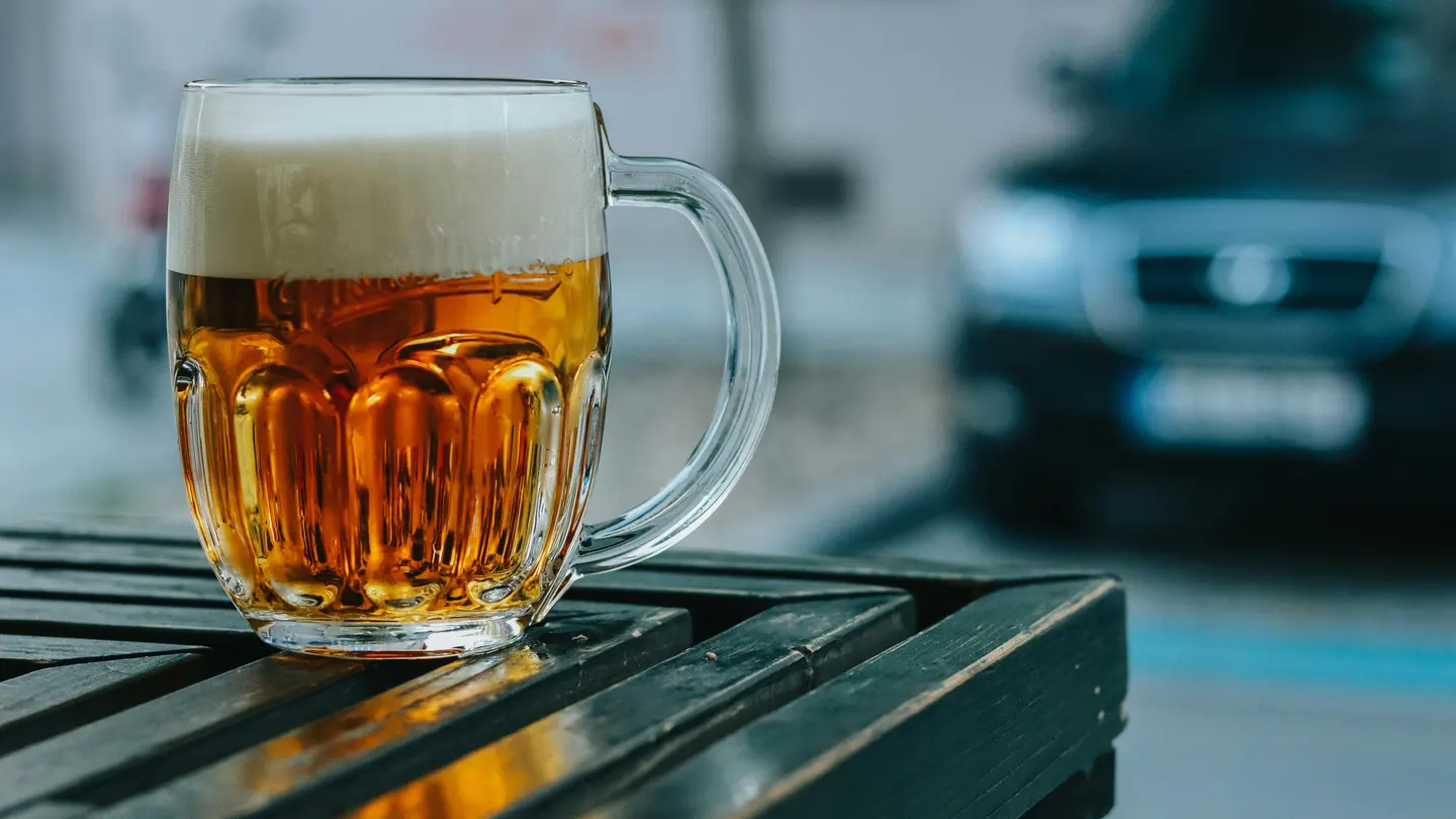 Imagen de una jarra de cerveza. Imagen de una jarra de cerveza.