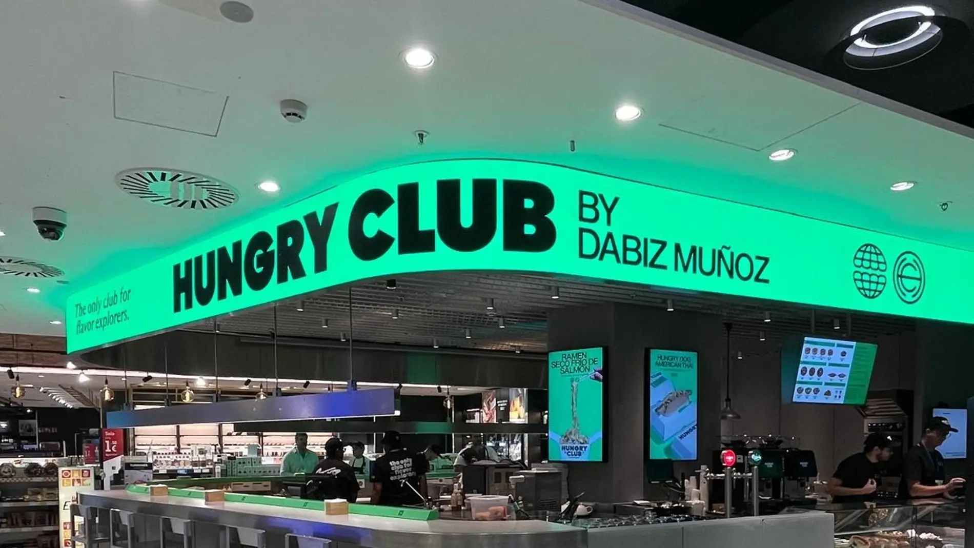 Restaurante de Dabiz Muñoz en el aeropuerto de Madrid Restaurante de Dabiz Muñoz en el aeropuerto de Madrid