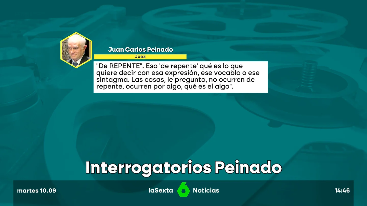 El juez Peinado y su tono hostil con los interrogados El juez Peinado y su tono hostil con los interrogados