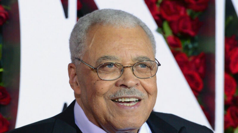 El actor James Earl Jones, en una gala