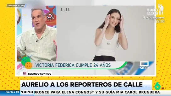 Aurelio Manzano defiende a Victoria Federica de los reporteros de la calle: "Hacen su trabajo, pero son un poco coñazo" Aurelio Manzano defiende a Victoria Federica de los reporteros de la calle: "Hacen su trabajo, pero son un poco coñazo"