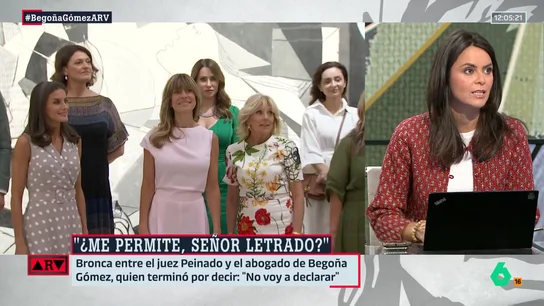 Ángela Martialay explica si el juez Peinado podrá seguir o instruyendo la causa de Begoña Gómez: "Puede haber matices" Ángela Martialay explica si el juez Peinado podrá seguir o instruyendo la causa de Begoña Gómez: "Puede haber matices"