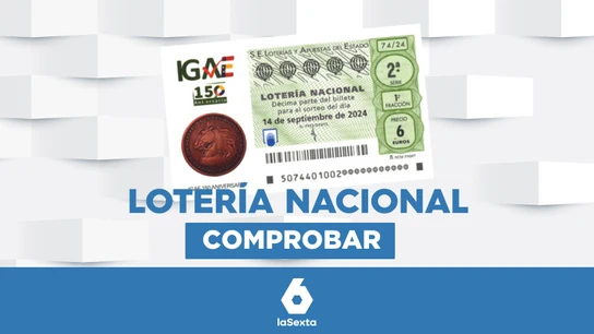 Lotería Nacional | Comprobar el resultado del sorteo de hoy, sábado 14 de septiembre de 2024 Lotería Nacional | Comprobar el resultado del sorteo de hoy, sábado 14 de septiembre de 2024