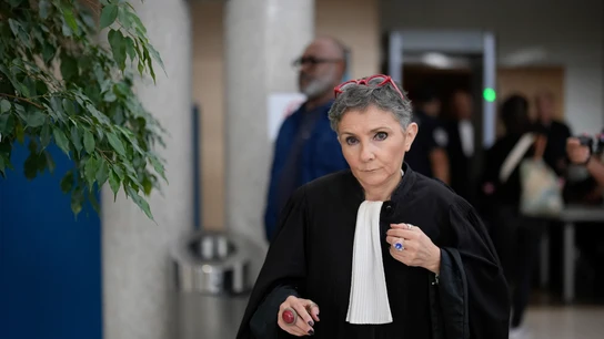 La abogada Beatrice Zavarro, durante el juicio de su cliente Dominique Pélicot La abogada Beatrice Zavarro, durante el juicio de su cliente Dominique Pélicot