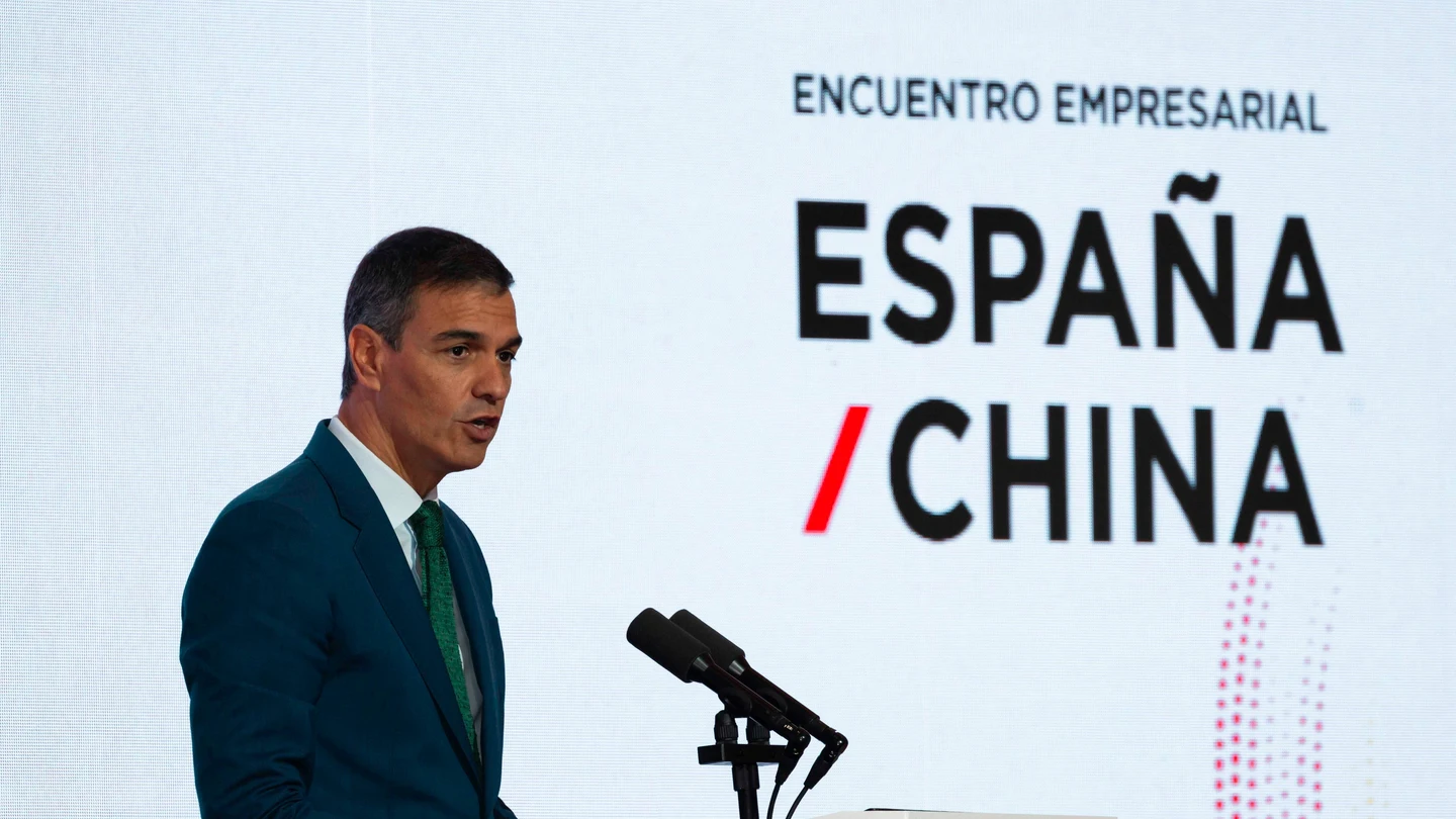Pedro Sánchez, presidente del Gobierno, durante su visita a China Pedro Sánchez, presidente del Gobierno, durante su visita a China