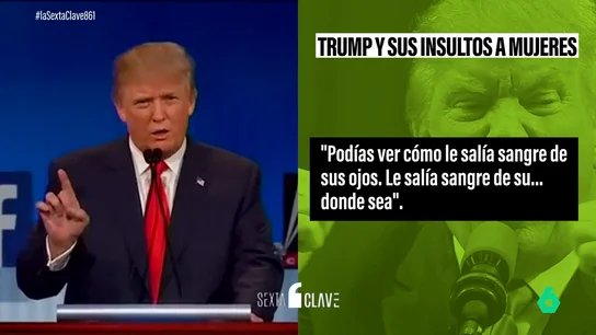Las frases más machistas de Trump: de insultar a Clinton a calificar a las mujeres como "objetos estéticamente agradables" Las frases más machistas de Trump: de insultar a Clinton a calificar a las mujeres como "objetos estéticamente agradables"
