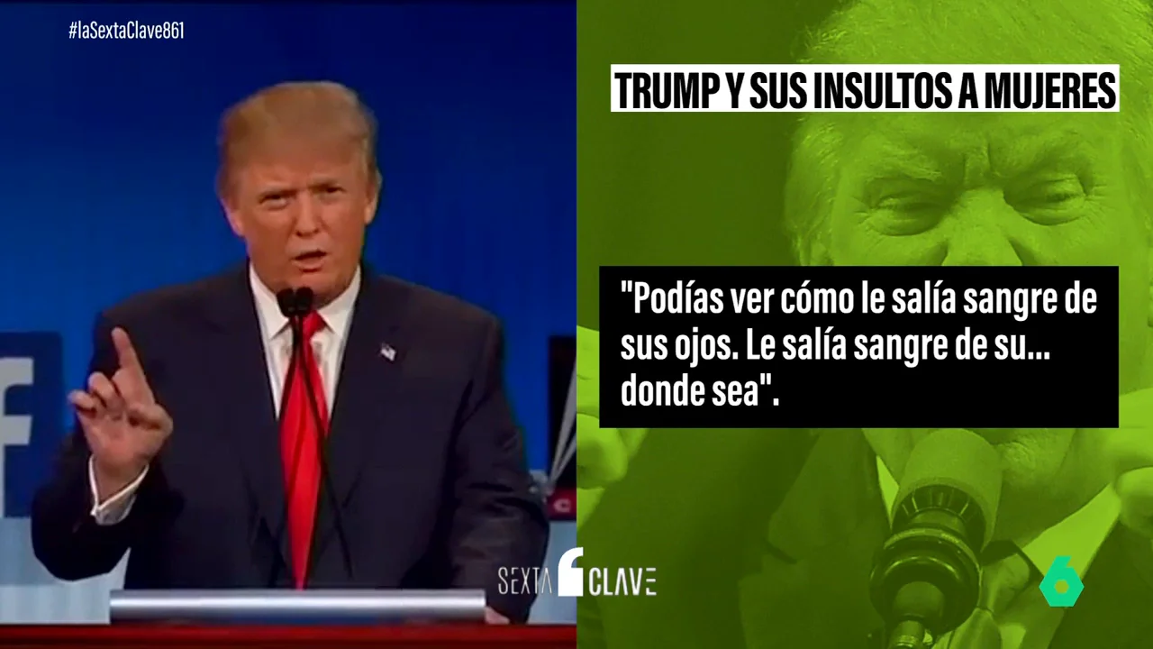 Las frases más machistas de Trump: de insultar a Clinton a calificar a las mujeres como "objetos estéticamente agradables"