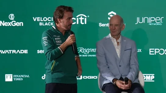 Fernando Alonso y Adrian Newey Fernando Alonso y Adrian Newey