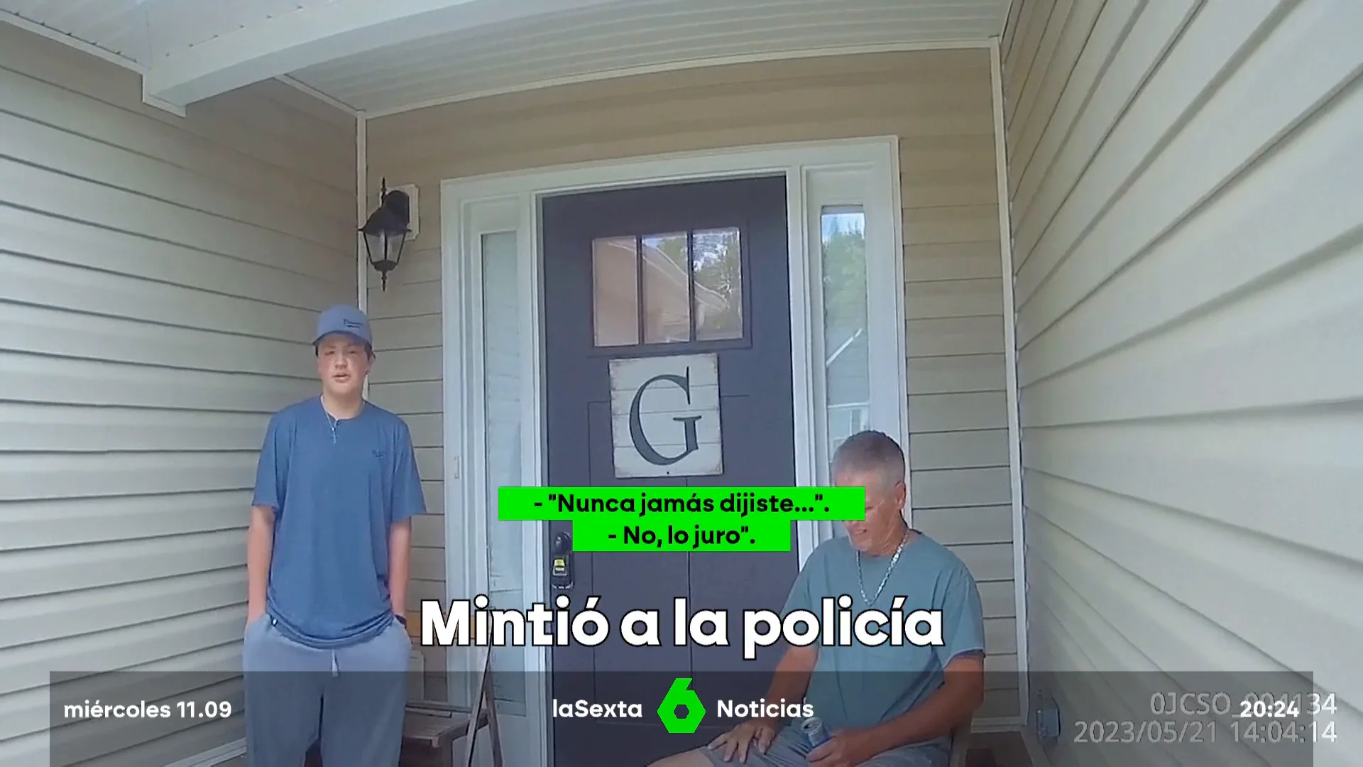 El autor del tiroteo en Georgia mintió a la policía cuando le interrogaron hace un año sobre un tiroteo en la escuela: "Lo juro"