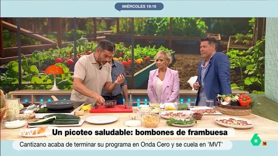 Bombones de frambuesa: el postre saludable de Pablo Ojeda con solo tres ingredientes El nutricionista propone en Más Vale Tarde una elaboración dulce muy sencilla que puede servir como postre o snack.