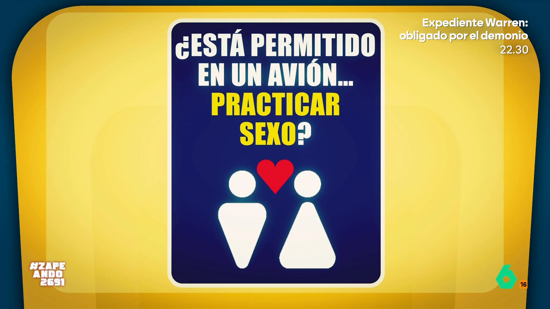 ¿Está permitido practicar sexo en un avión? Los zapeadores te lo cuentan