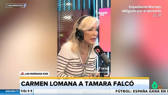 El 'zasca' de Lomana a Isabel Preysler al compararla con Tamara Falcó, tras su debut como jurado: "¡Quita...peor!" El 'zasca' de Lomana a Isabel Preysler al compararla con Tamara Falcó, tras su debut como jurado: "¡Quita...peor!"