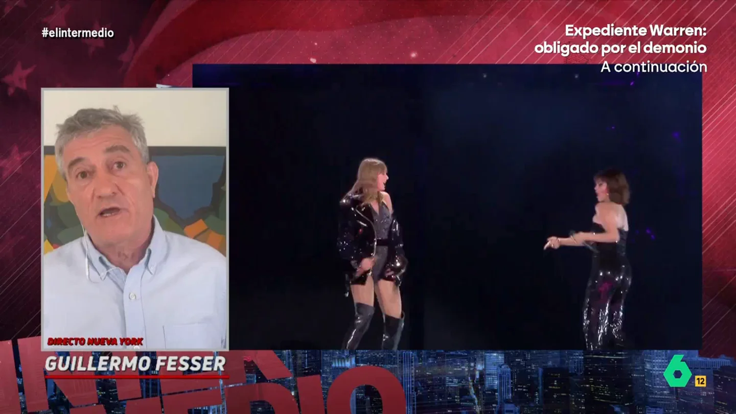 "Es el sueño de esta campaña": así valora Guillermo Fesser el apoyo de Taylor Swift a Kamala Harris La artista estadounidense ha mostrado su apoyo a la candidata demócrata a través de sus redes sociales a través de un post que firma, además, como "la mujer sin hijos y con gato".