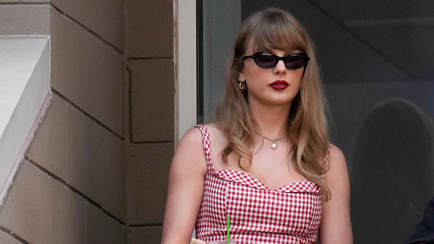 Taylor Swift, en la grada durante la final del US Open Taylor Swift, en la grada durante la final del US Open