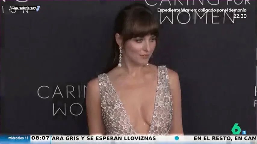 De Dakota Johnson a Lindsay Lohan: así fue la gala 'Caring for women' contra la violencia machista