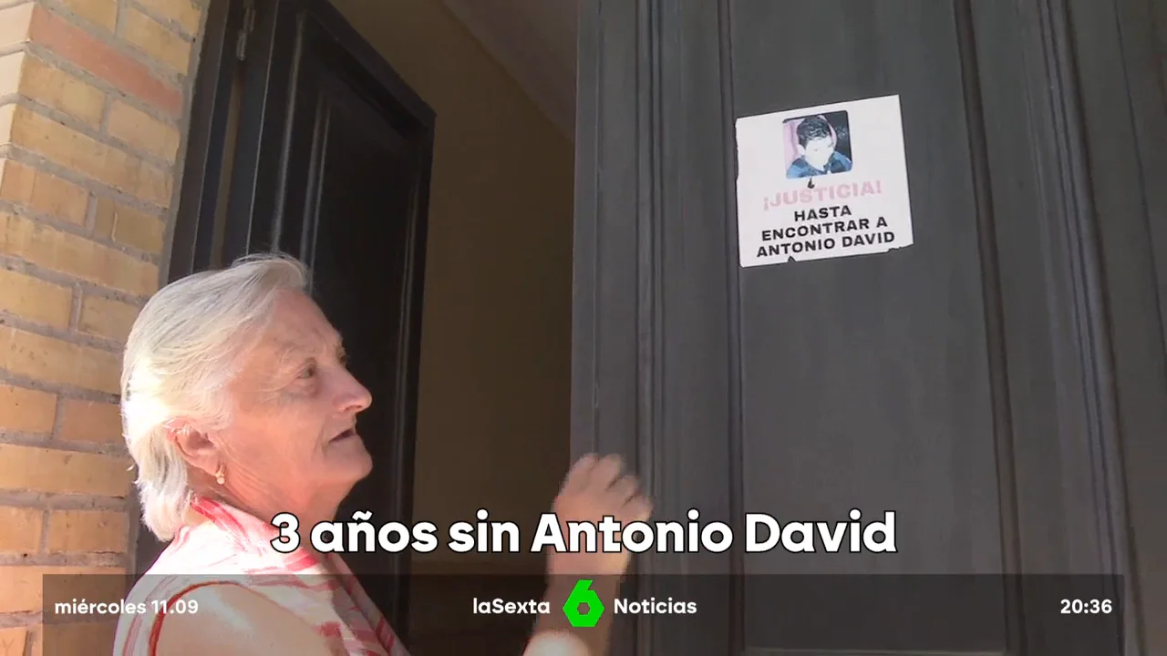 desaparición de Antonio David