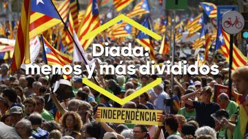 Diada: menos y más divididos