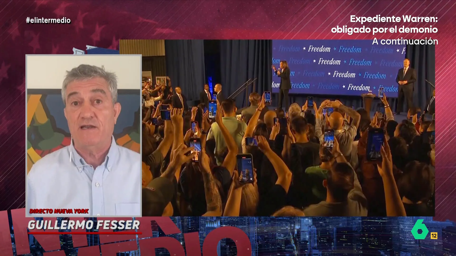 El corresponsal en Estados Unidos analiza el debate entre el candidato republicano y la candidata demócrata. A pesar de que, como expone, los primeros 10 minutos fueron "terribles" para Harris supo ganar fortaleza y defender sus argumentos. 