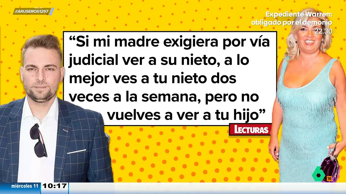 José María Almoguera arremete contra su madre, Carmen Borrego: "No sé dónde empieza el personaje y dónde empieza mi madre" José María Almoguera arremete contra su madre, Carmen Borrego: "No sé dónde empieza el personaje y dónde empieza mi madre"