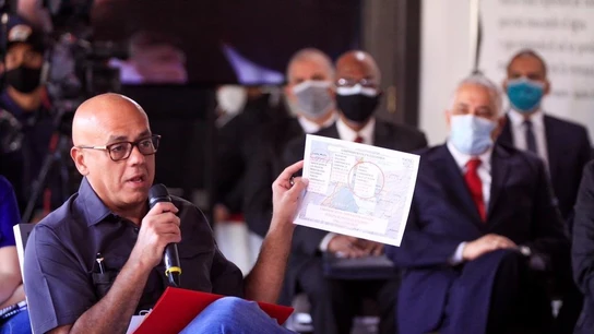 El presidente de la Asamblea Nacional de Venezuela, Jorge Rodríguez, en una imagen de archivo. El presidente de la Asamblea Nacional de Venezuela, Jorge Rodríguez, en una imagen de archivo.
