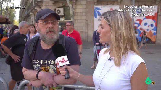 La opinión de un hombre sobre la figura de Salvador Illa como presidente: "Es un complemento de Pedro Sánchez" La opinión de un hombre sobre la figura de Salvador Illa como presidente: "Es un complemento de Pedro Sánchez"