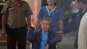 Fotografía de archivo que muestra al expresidente peruano Alberto Fujimori. 