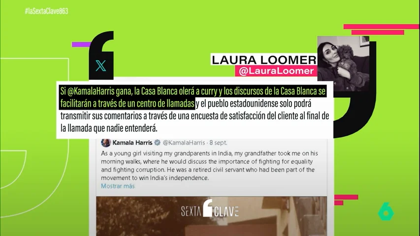 Laura Loomer, la activista de extrema derecha que difunde teorías conspirativas y ataca a Kamala Harris 