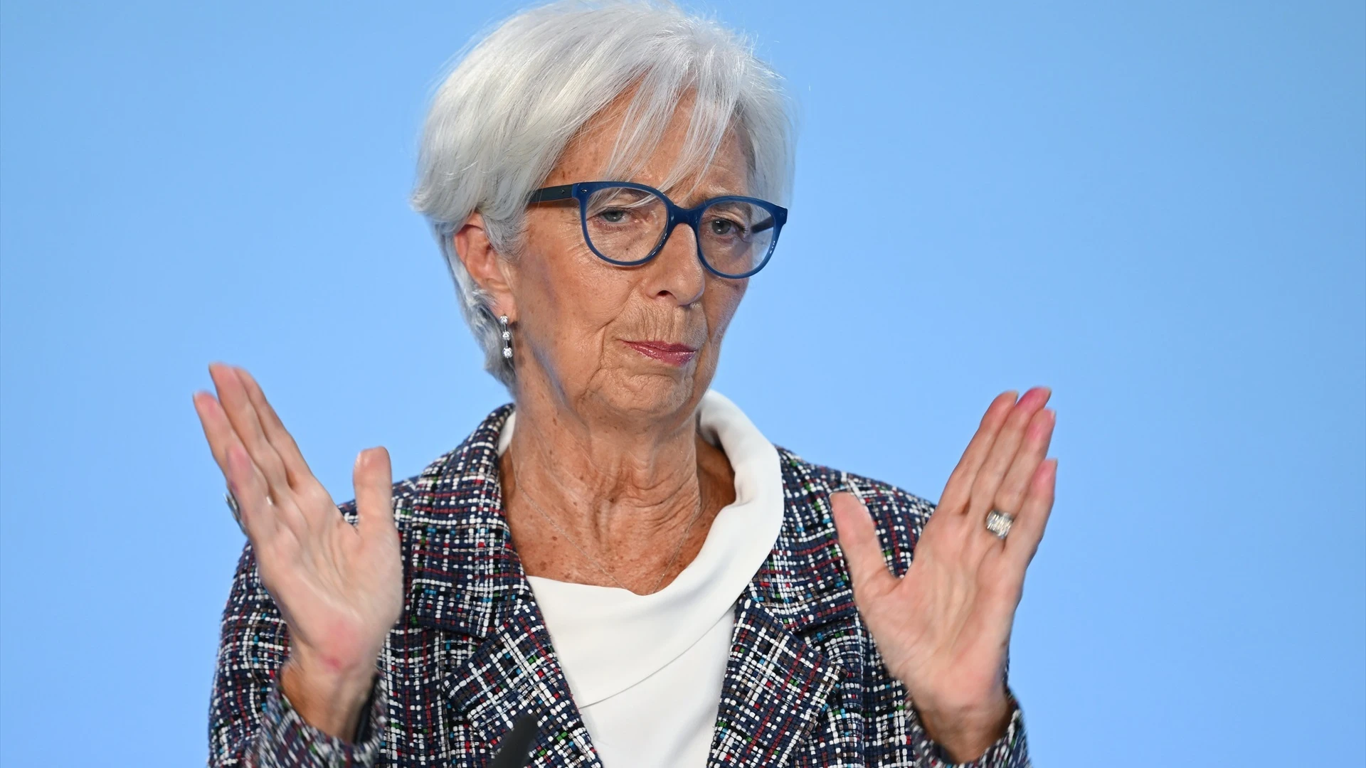 La presidenta del Banco Central Europeo (BCE), Christine Lagarde 