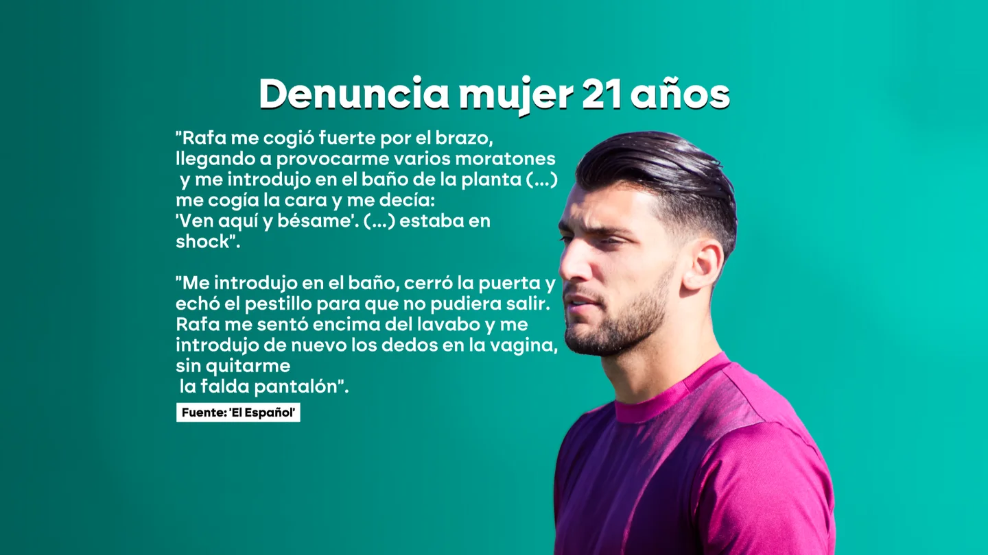 La denunciante de Rafa Mir sostiene que sufrió dos agresiones sexuales La denunciante de Rafa Mir sostiene que sufrió dos agresiones sexuales