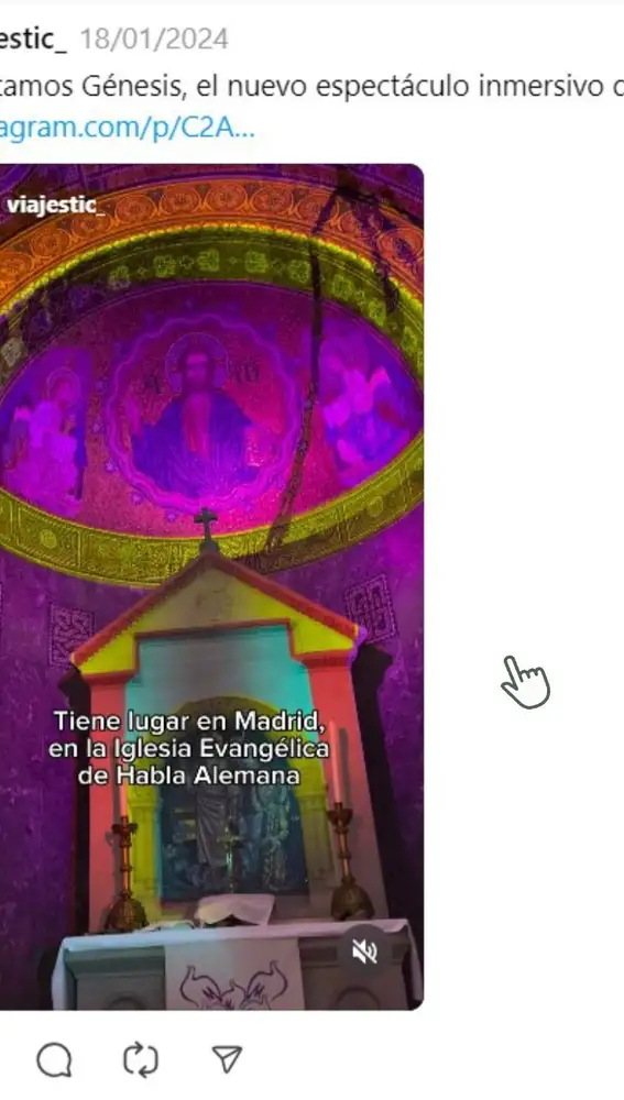 Clic comentarios Threads post con foto Clic comentarios Threads post con foto