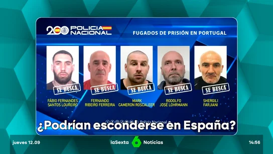 Alerta máxima en la frontera española: la Policía pide colaboración para localizar a los fugitivos de Portugal Alerta máxima en la frontera española: la Policía pide colaboración para localizar a los fugitivos de Portugal