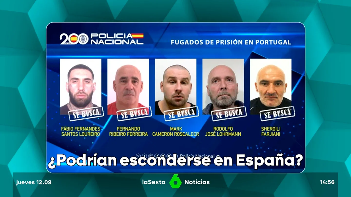 Alerta máxima en la frontera española: la Policía pide colaboración para localizar a los fugitivos de Portugal Alerta máxima en la frontera española: la Policía pide colaboración para localizar a los fugitivos de Portugal