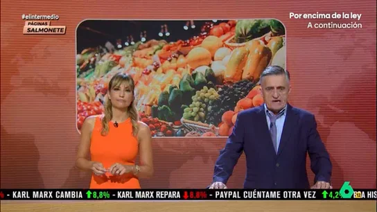 Wyoming, sobre la bajada de precios: "Es malo para los que ligan en el super, con el carro lleno no se verá la piña" La moderación del IPC ha hecho que los precios en los supermercados y demás establecimientos alimentarios se hayan moderador, algo beneficios para las familias que podrán llenar más la cesta de la compra.